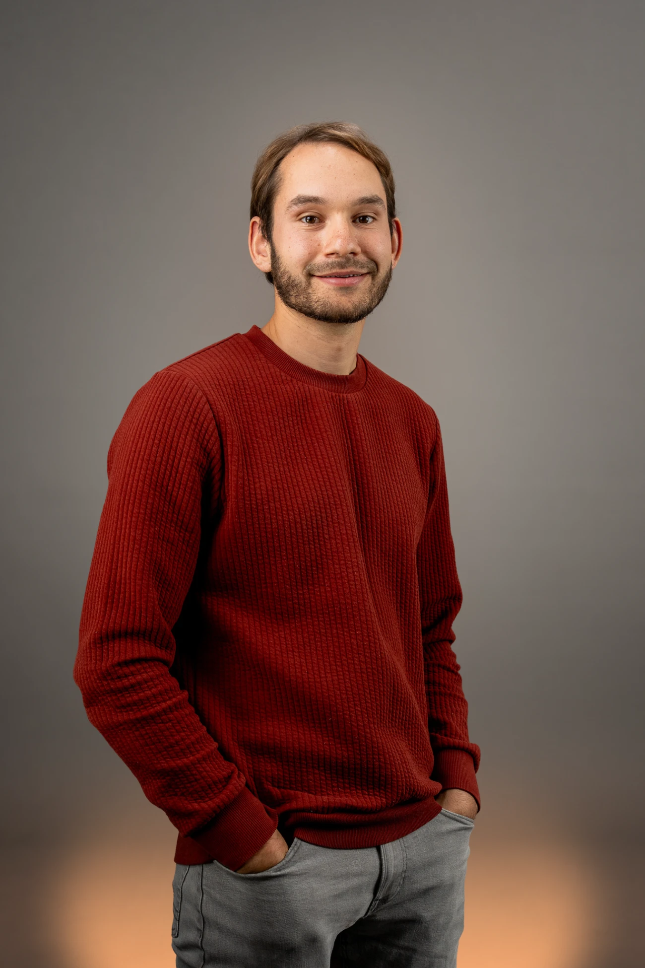 Portret van Justin van Wolfpack