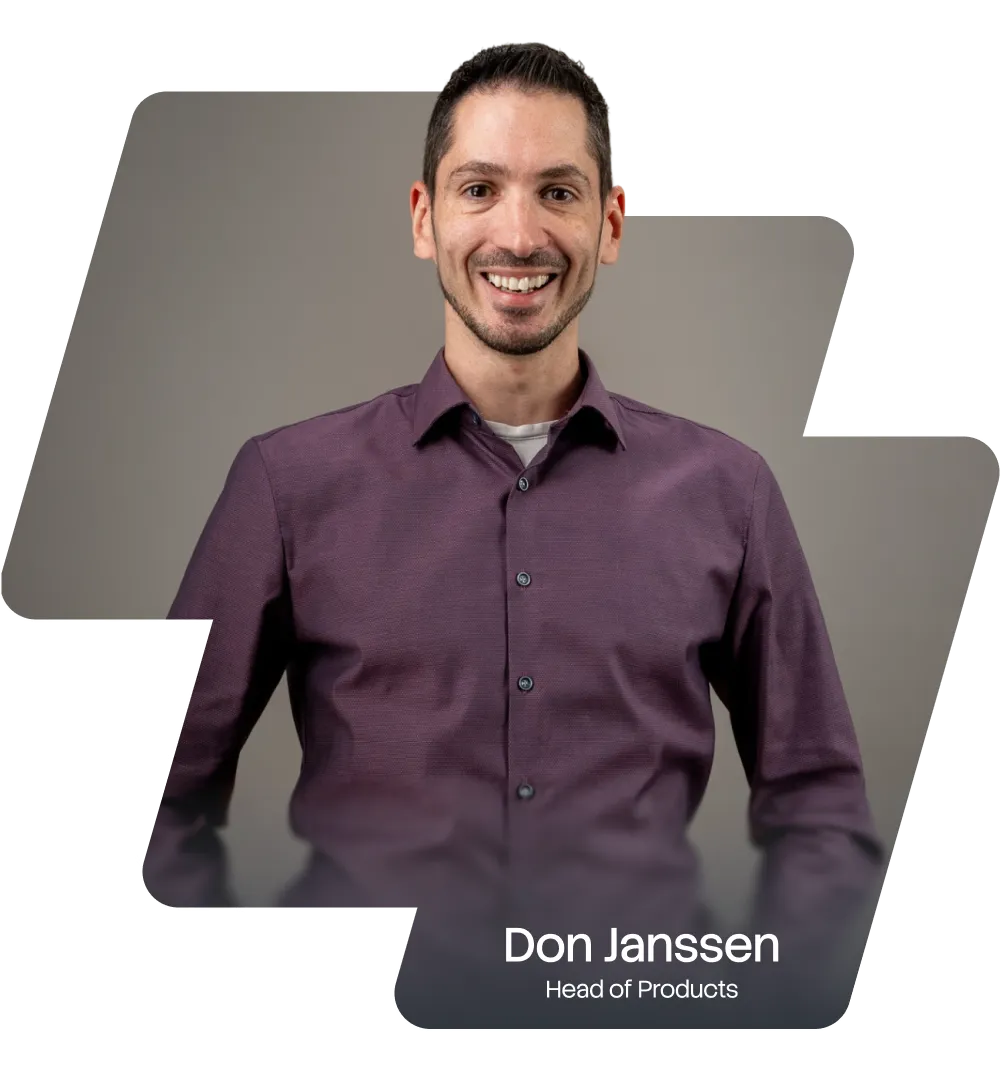 Don Janssen, Head of Products bij Wolfpack